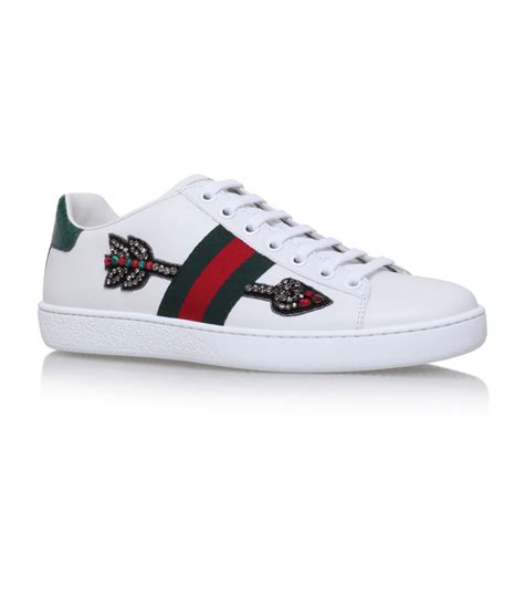 gucci trainers diamonds.